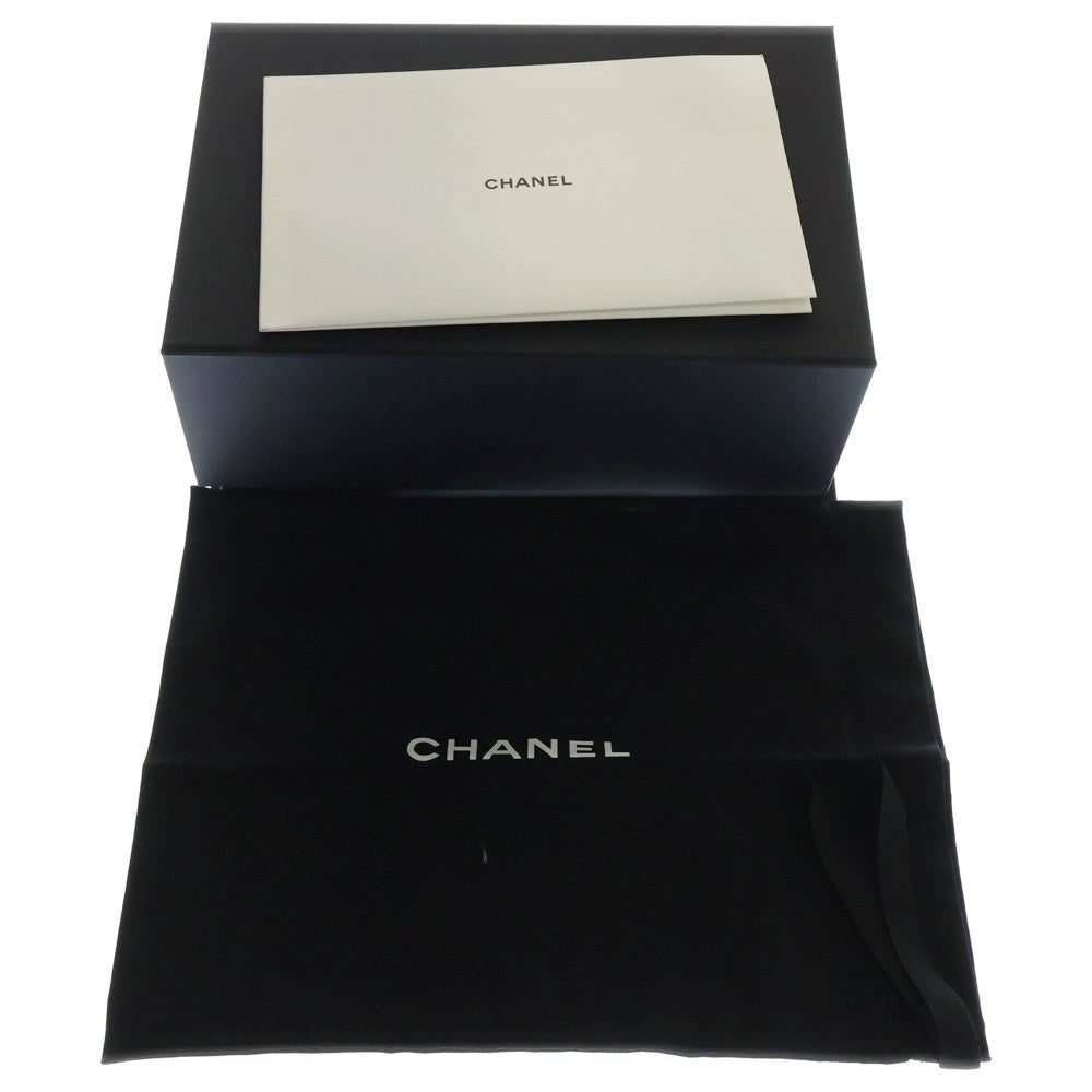 CHANEL(シャネル) ボーイシャネル20 チェーンショルダーバッグ ブラック キャビアスキン ゴールド金具 プレートタイプ A67085