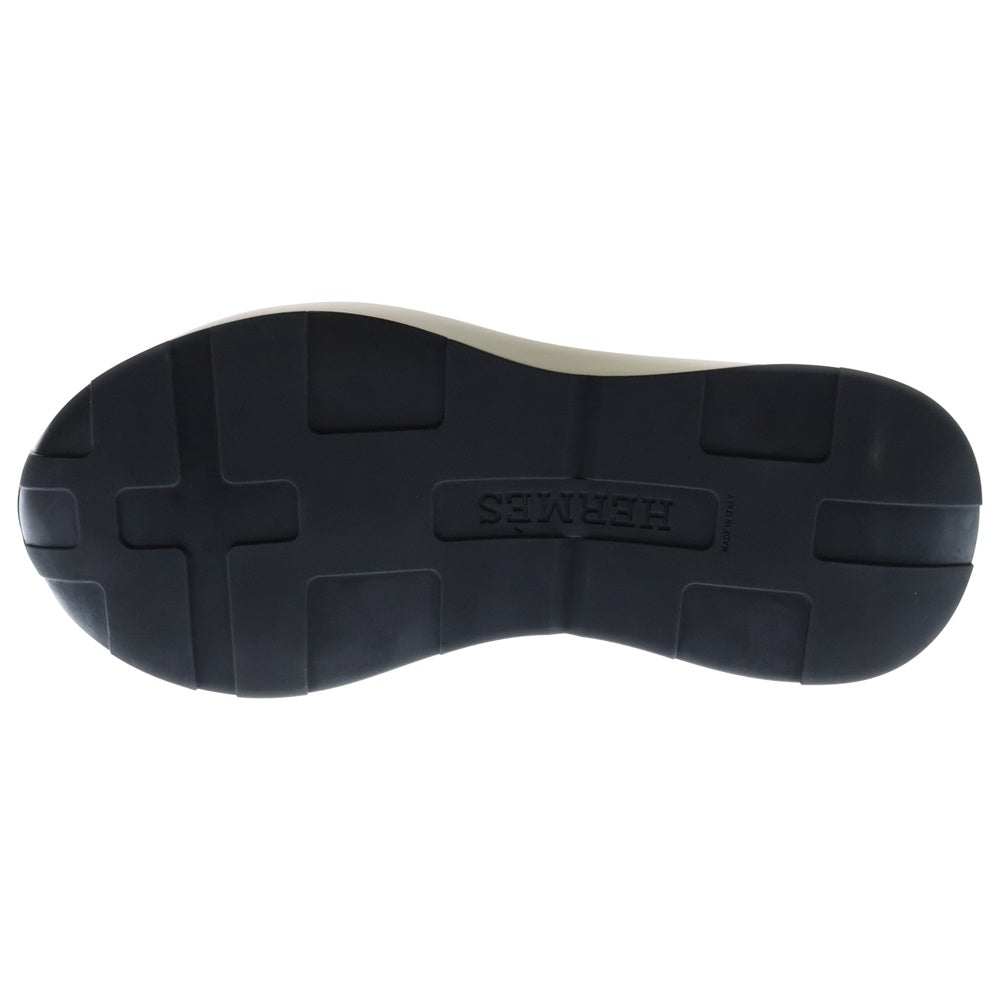 HERMES(エルメス) カタナ メッシュ レースアップ レザー ローカットスニーカー ホワイト H251981ZH90415