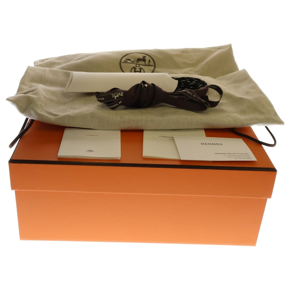 HERMES(エルメス) カタナ メッシュ レースアップ レザー ローカットスニーカー ホワイト H251981ZH90415