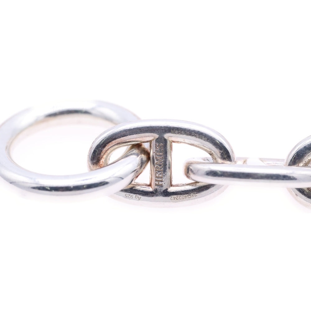 HERMES(エルメス) Chaine d'Ancre TGM シェーヌダンクルTGM 12コマ チェーンブレスレット 12LINK シルバー