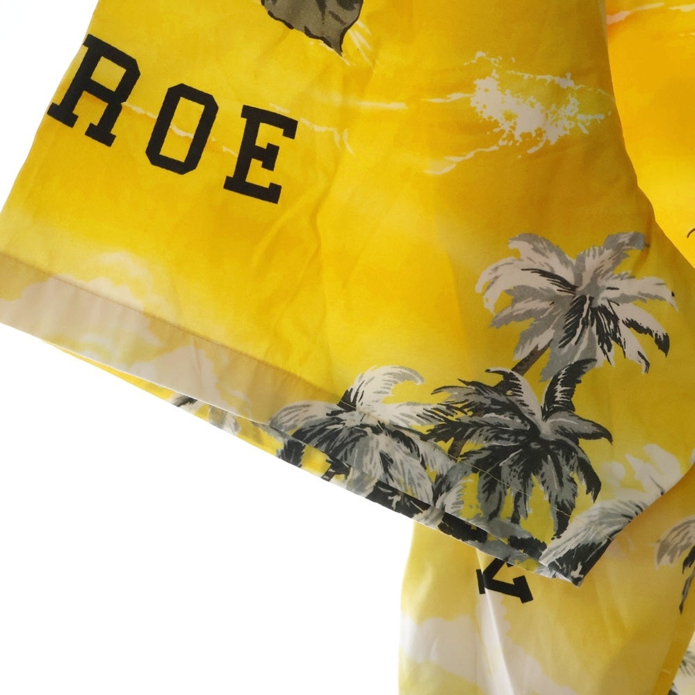 GUCCI(グッチ) 21SS Hawaiian Vacation アロハシャツ イエロー コットン 694125