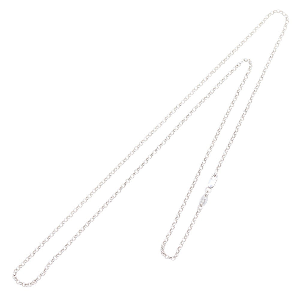 CHROME HEARTS(クロムハーツ) NECKCHAIN R24 ロールチェーンネックレス 24inch シルバー BCA085