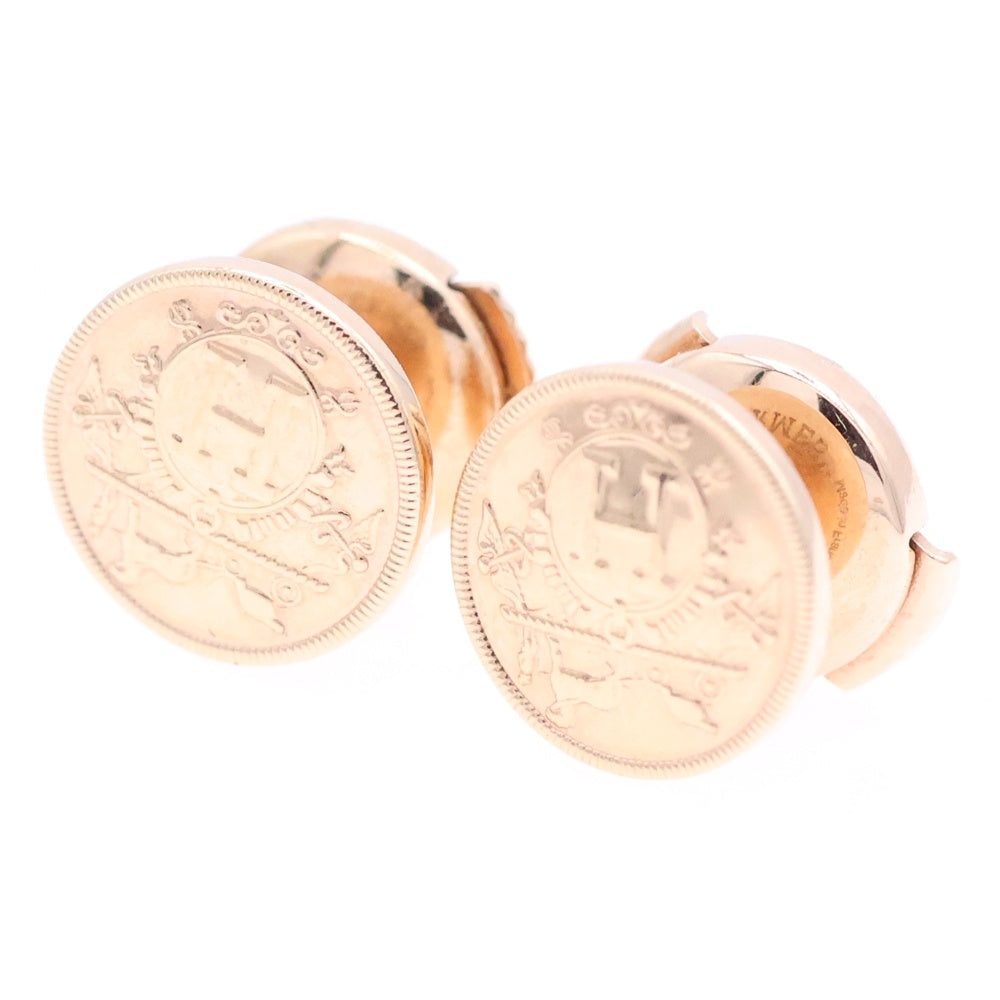 HERMES(エルメス) エクスリブリスTPM ピアス 両耳用 ゴールド レディース
