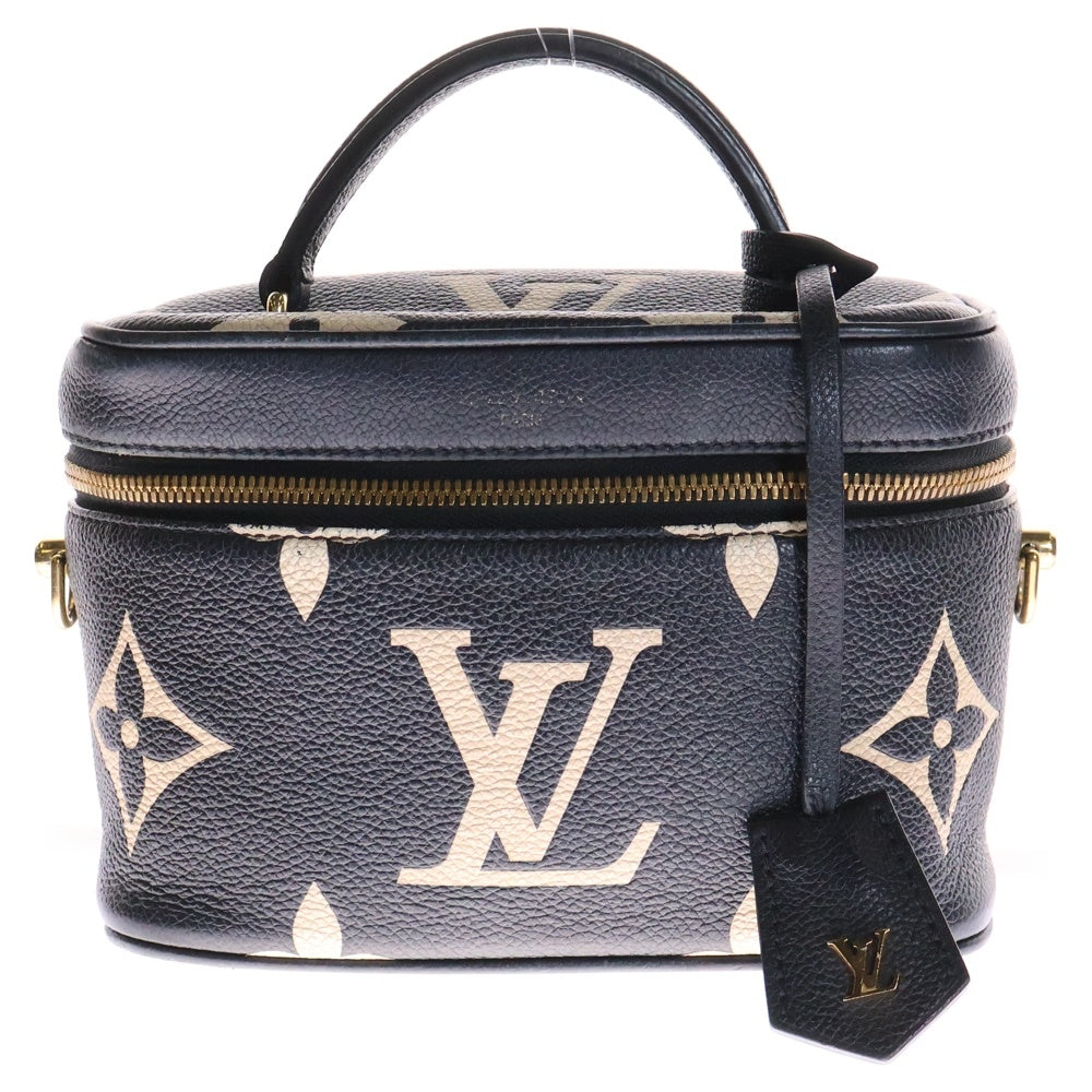 LOUIS VUITTON(ルイヴィトン) モノグラムアンプラント ヴァニティPM 2wayショルダーバッグ ハンドバッグ ブラック レザー RFID M45780