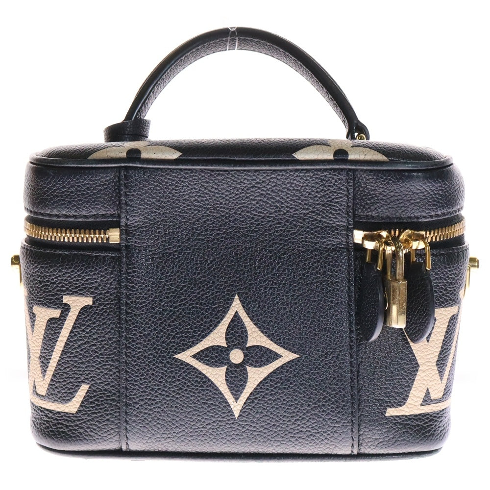 LOUIS VUITTON(ルイヴィトン) モノグラムアンプラント ヴァニティPM 2wayショルダーバッグ ハンドバッグ ブラック レザー RFID M45780