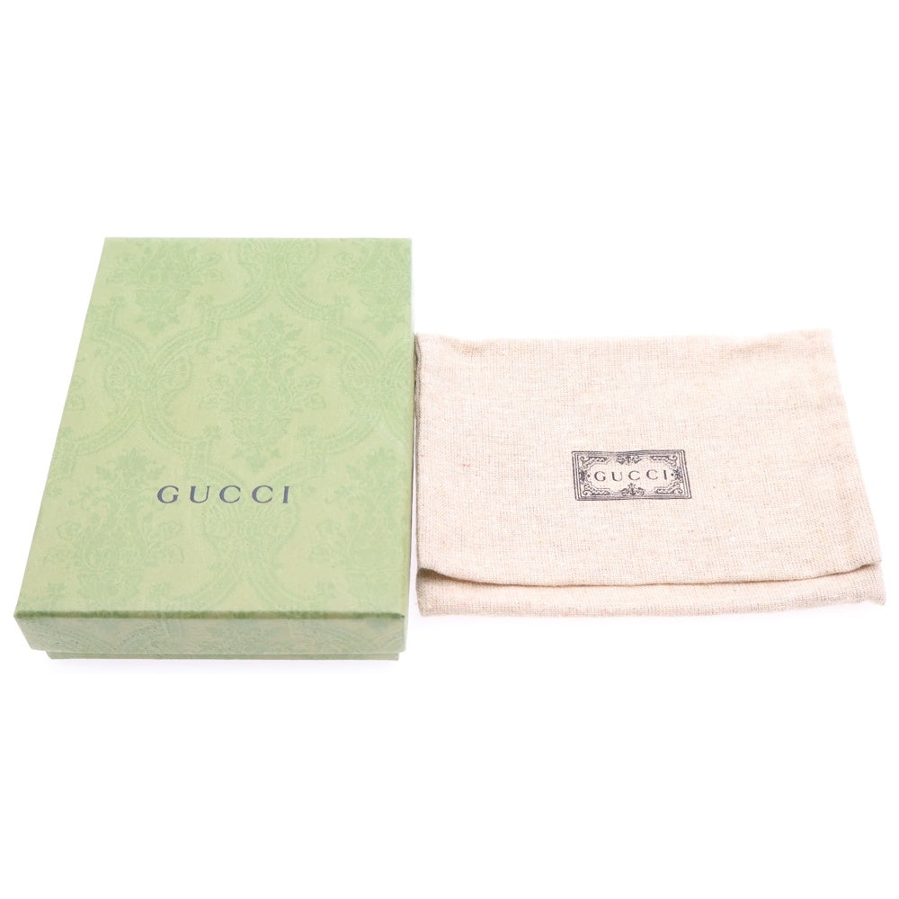 GUCCI(グッチ) GGスプリーム オフディア コインケース バッグチャーム キーリング ベージュ ゴールド金具 772321