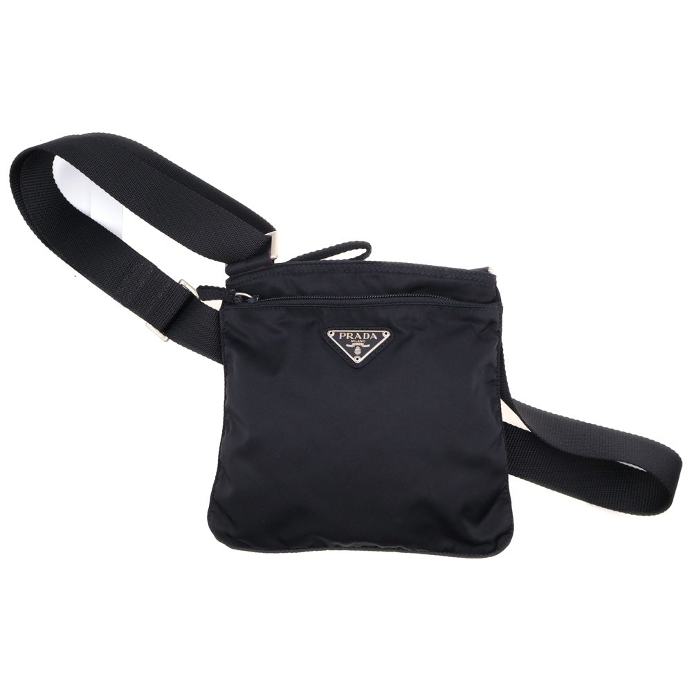 PRADA(プラダ) テスート サコッシュ ブラック ナイロン ショルダーバッグ
