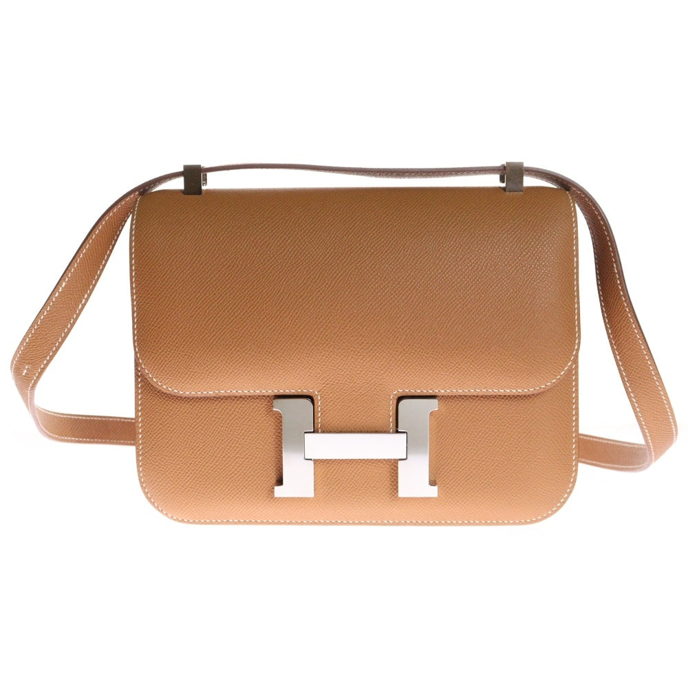 HERMES(エルメス) コンスタンス 24 ゴールド エプソン シルバー金具 W刻印 ショルダーバッグ