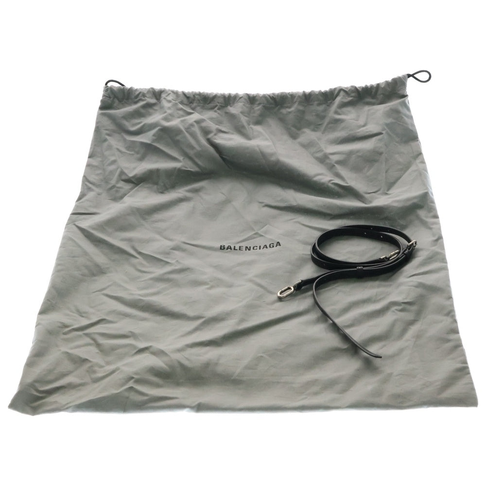 BALENCIAGA(バレンシアガ) Hourglass アワーグラス スモール 2WAY レザーハンドバッグ ショルダーバッグ ブラック 761211