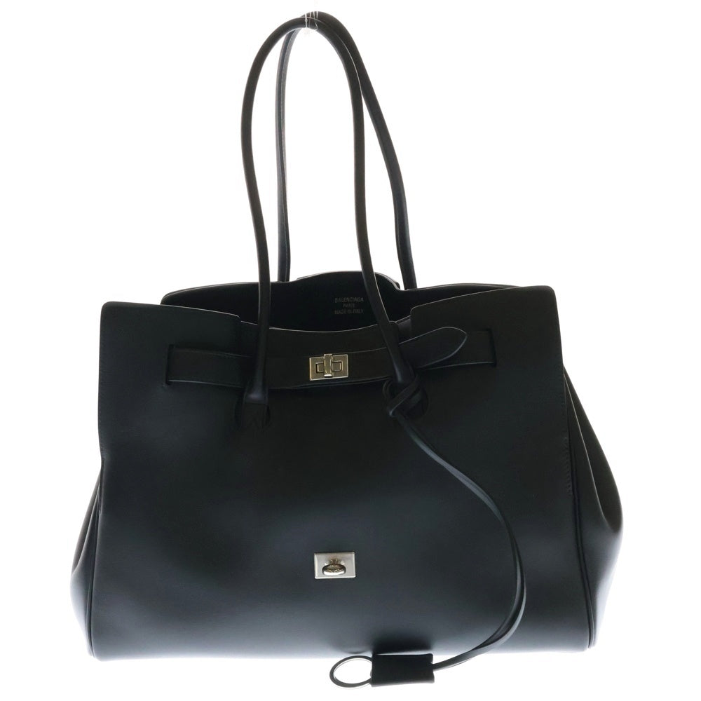 BALENCIAGA(バレンシアガ) Bel Air ルエア カーフスキン キャリーオールバッグ トートバッグ ブラック 805481