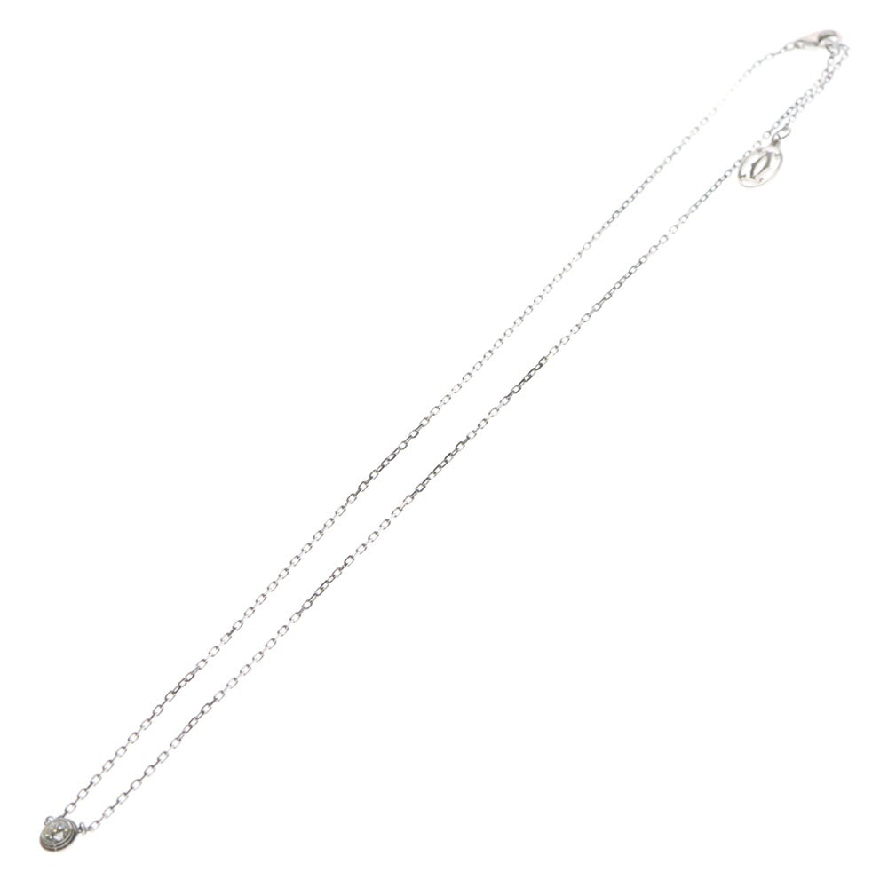 Cartier(カルティエ) ダムール ラージ ネックレス Au750 K18 WG ホワイトゴールド ジュエリー