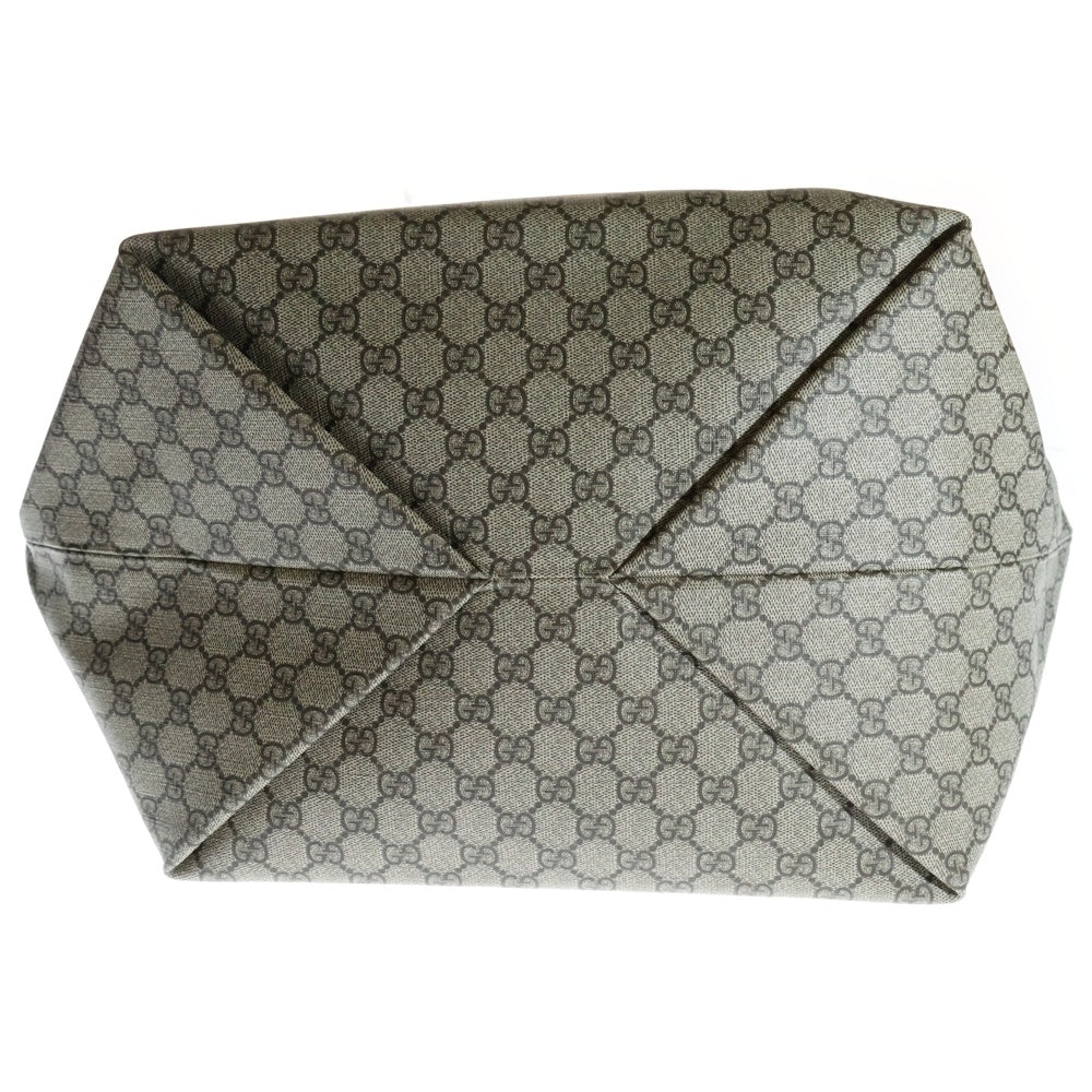 GUCCI(グッチ) トーティッシマ ミディアム トートバッグ ハンドバッグ ベージュ×ネオンイエロー PVC 792529