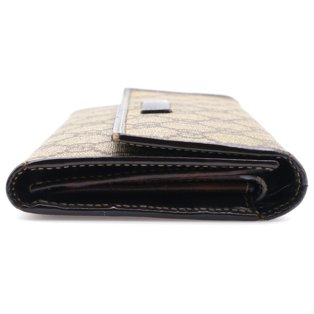GUCCI(グッチ) GGスプリーム 長財布 ロングウォレット ベージュ コーティングキャンバス 203573