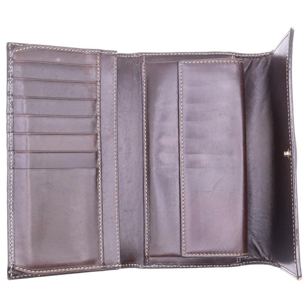 GUCCI(グッチ) GGスプリーム 長財布 ロングウォレット ベージュ コーティングキャンバス 203573