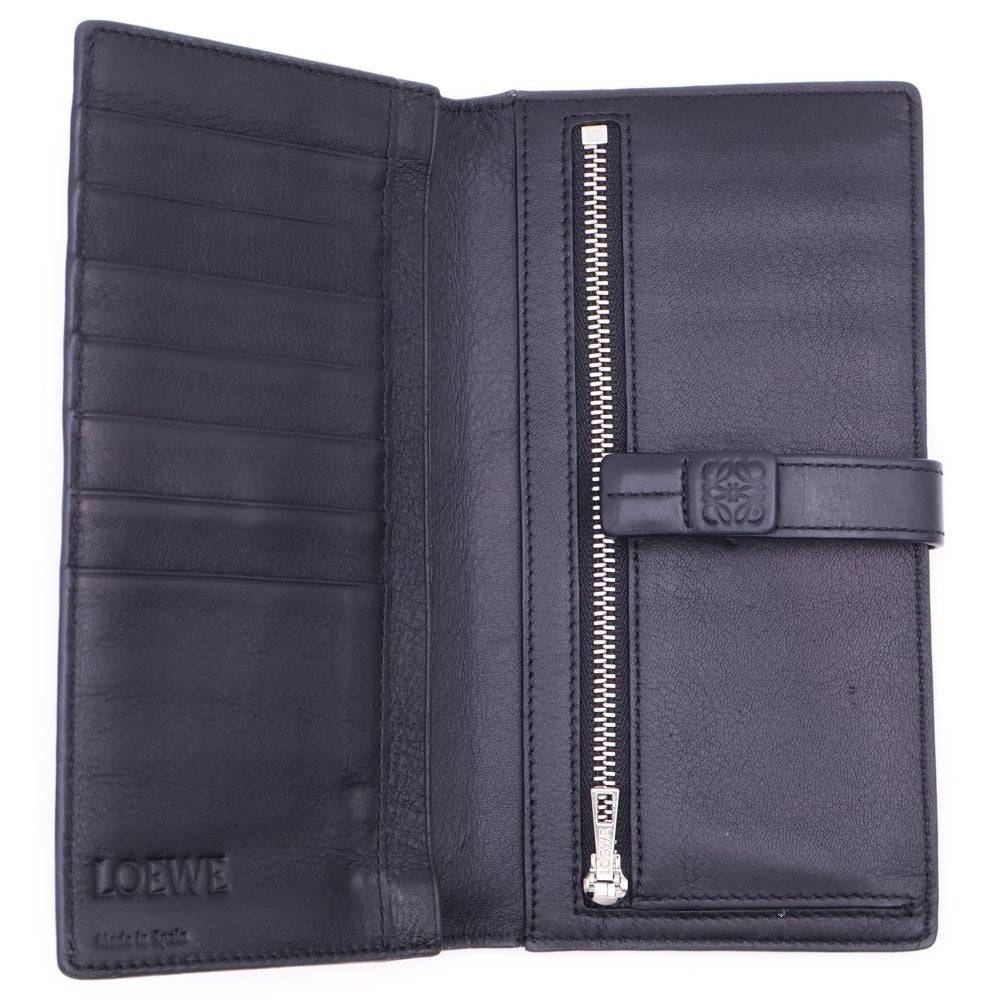 LOEWE(ロエベ) バーティカルウォレット 長財布 ロングウォレット カードケース ブラック