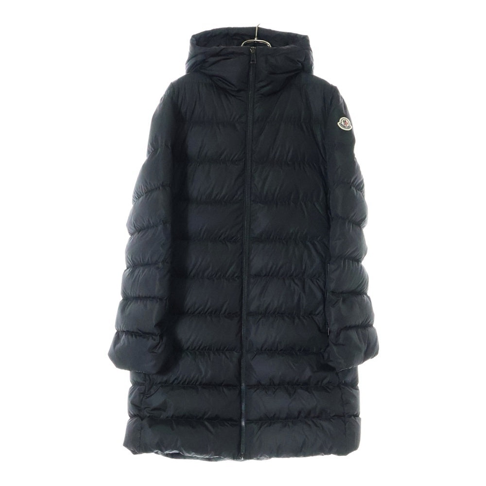 MONCLER(モンクレール) 22AW DOMBES ドンブ ジップアップ フーデッド ロングダウンジャケット コート ブラック レディース H20931C00046 539ZD