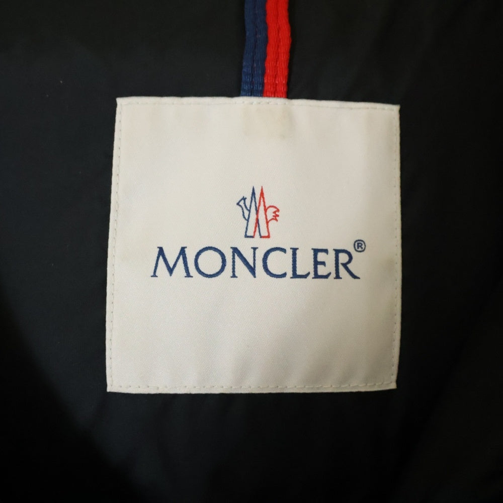 MONCLER(モンクレール) 22AW DOMBES ドンブ ジップアップ フーデッド ロングダウンジャケット コート ブラック レディース H20931C00046 539ZD