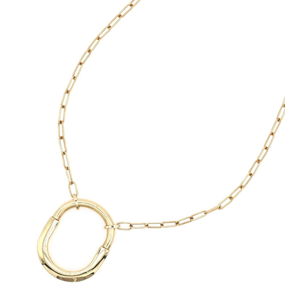 TIFFANY&Co(ティファニー) ティファニーロック ネックレス Au750YG イエローゴールド ジュエリー アクセサリー