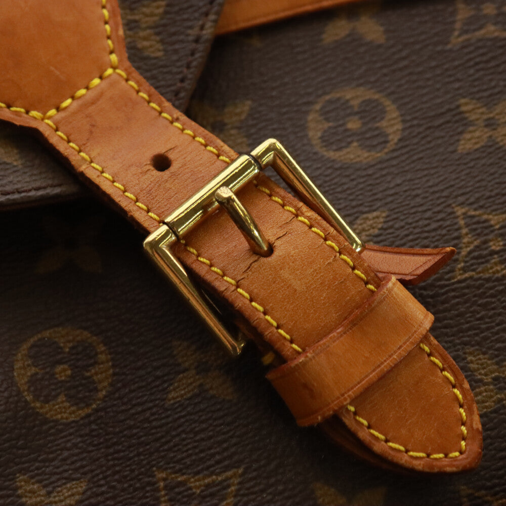 LOUIS VUITTON(ルイヴィトン) モノグラム モンスリGM レザーバックパック リュック ブラウン レディース M42224