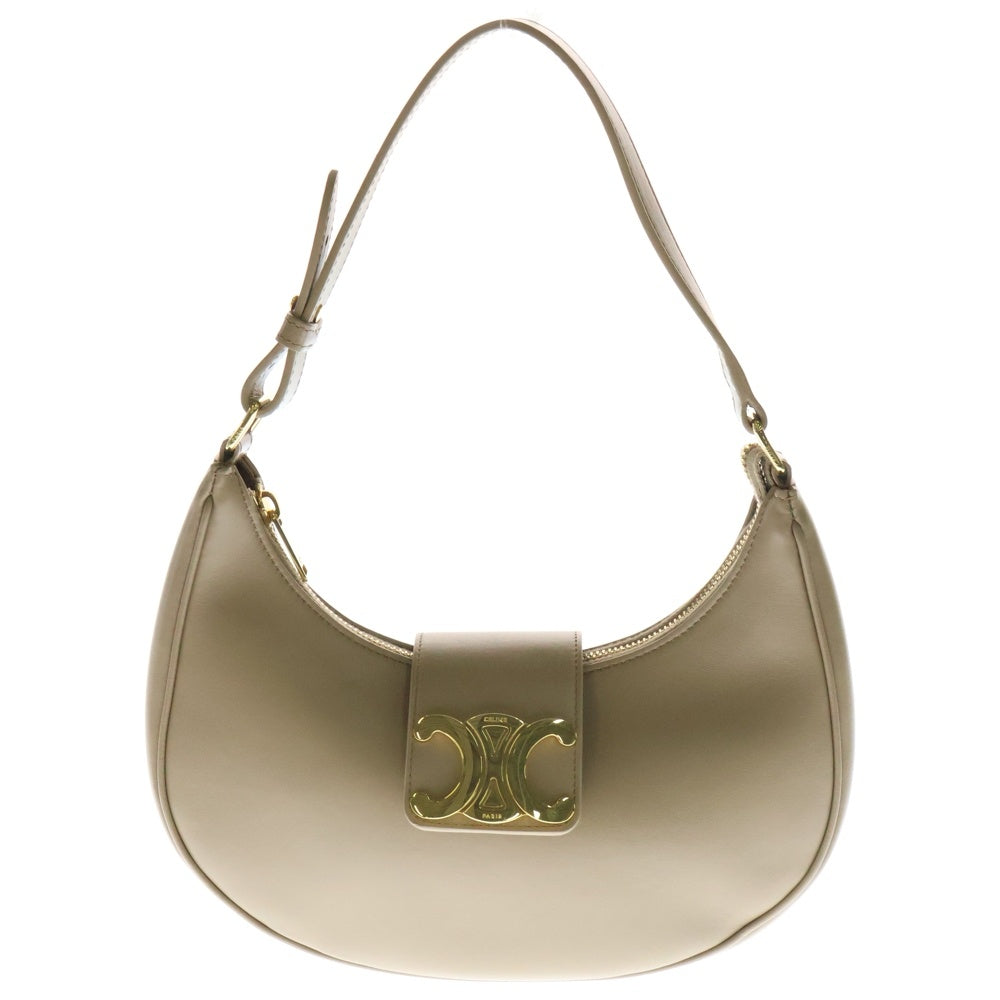 CELINE(セリーヌ) トリオンフ アヴァ レザーワンショルダーバッグ ベージュ レディース