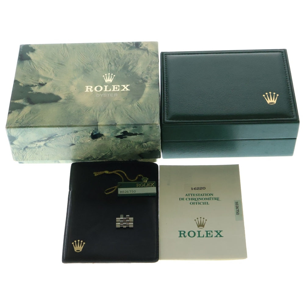 ROLEX(ロレックス) Datejust デイトジャスト ジュビリーブレス シルバー文字盤 SS/AT ステンレスウォッチ 腕時計 シルバー 1989/04/21 16200