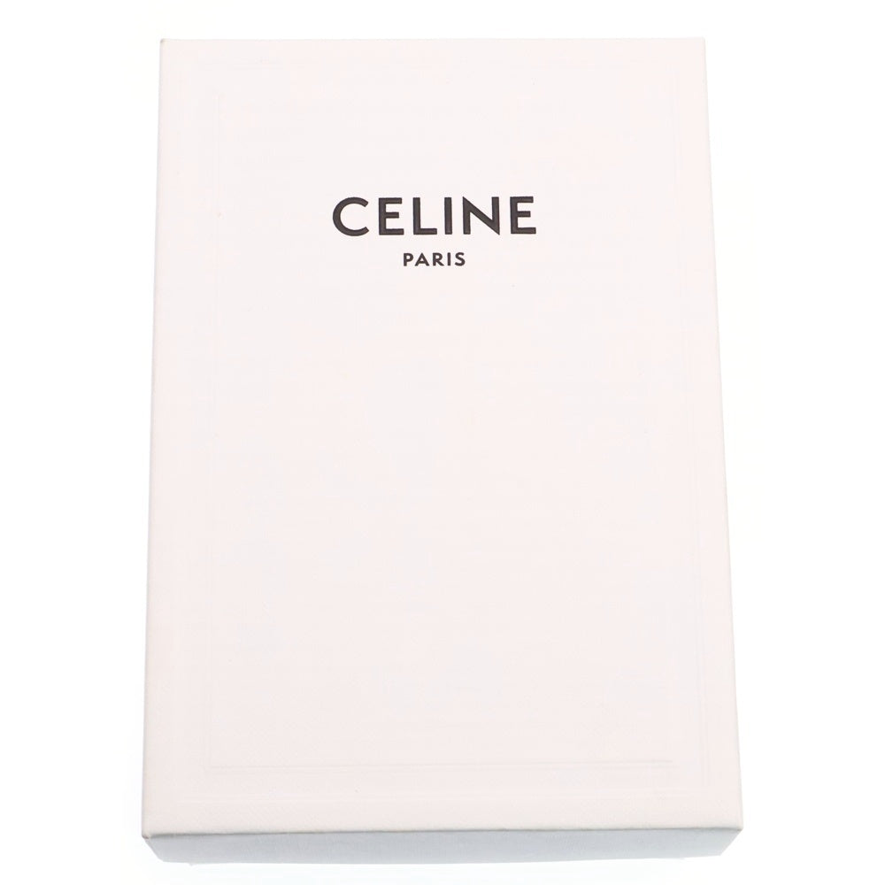 CELINE(セリーヌ) キュイル トリオンフ コンパクトウォレット コインケース 財布 ゴールド金具 ブラウン レザー