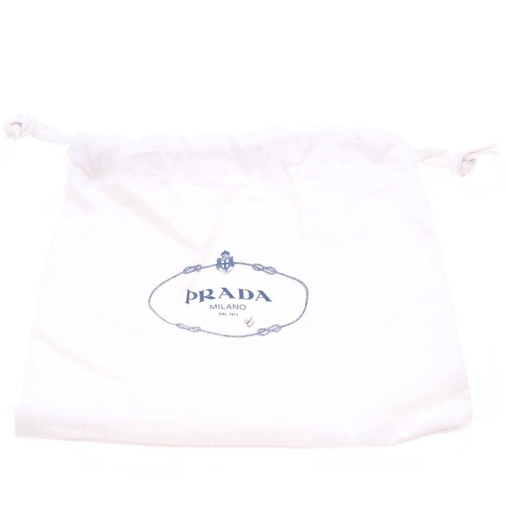 PRADA(プラダ) テスート リボン ショルダーバッグ ポーチ レッド ナイロン 1N1727