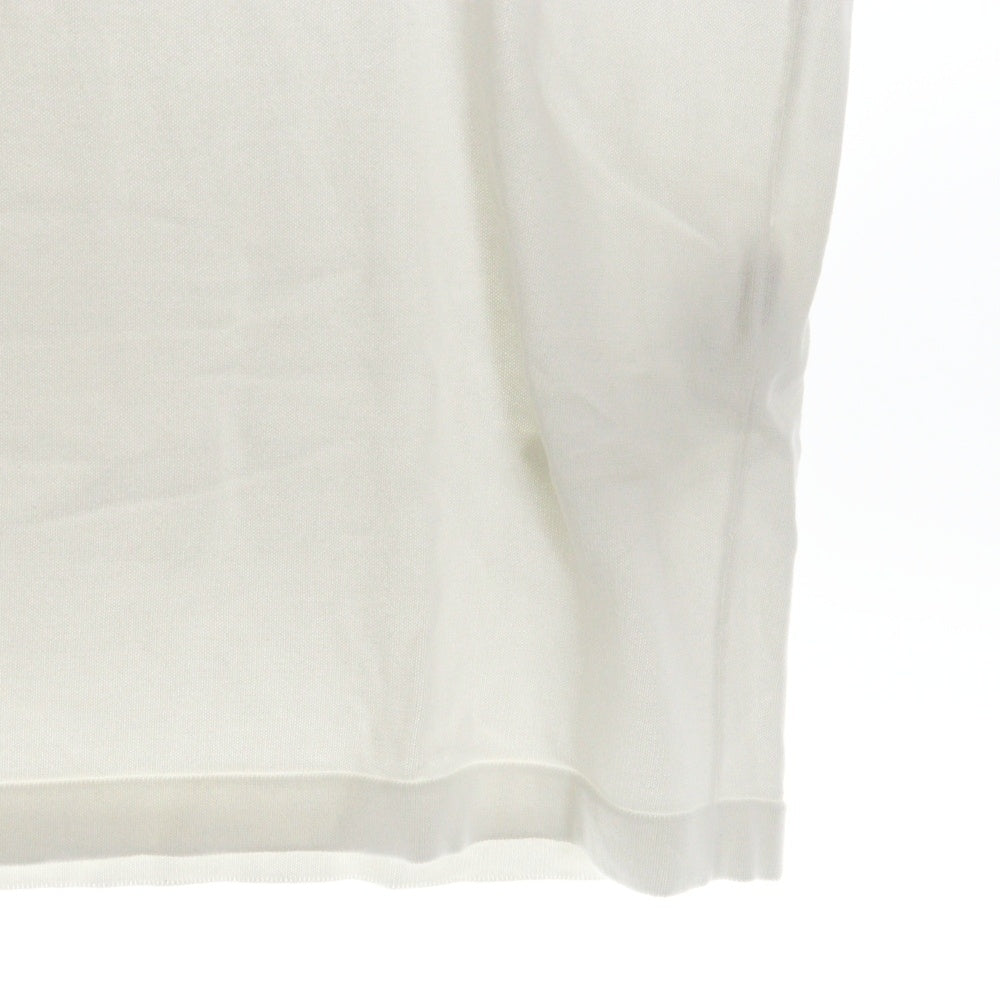 LOUIS VUITTON(ルイヴィトン) 23AW ロゴジャガードニット クルーネック 半袖Tシャツ カットソー ホワイト/ピンク RM232M HA0 HPN30W