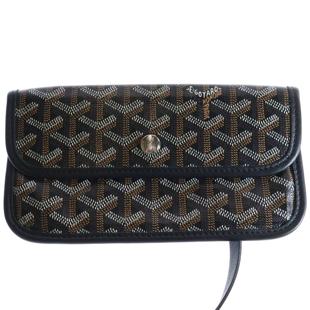 GOYARD(ゴヤール) サンルイPM トートバッグ ハンドバッグ ブラック×ブラウン PVCレザー