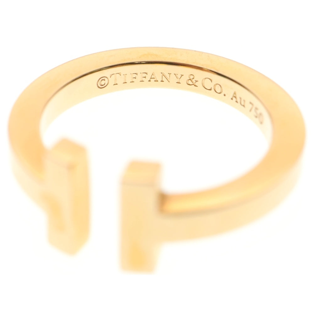 TIFFANY&Co(ティファニー) Tスクエア リング Au750PG ピンクゴールド 11.5号 指輪 ジュエリー アクセサリー