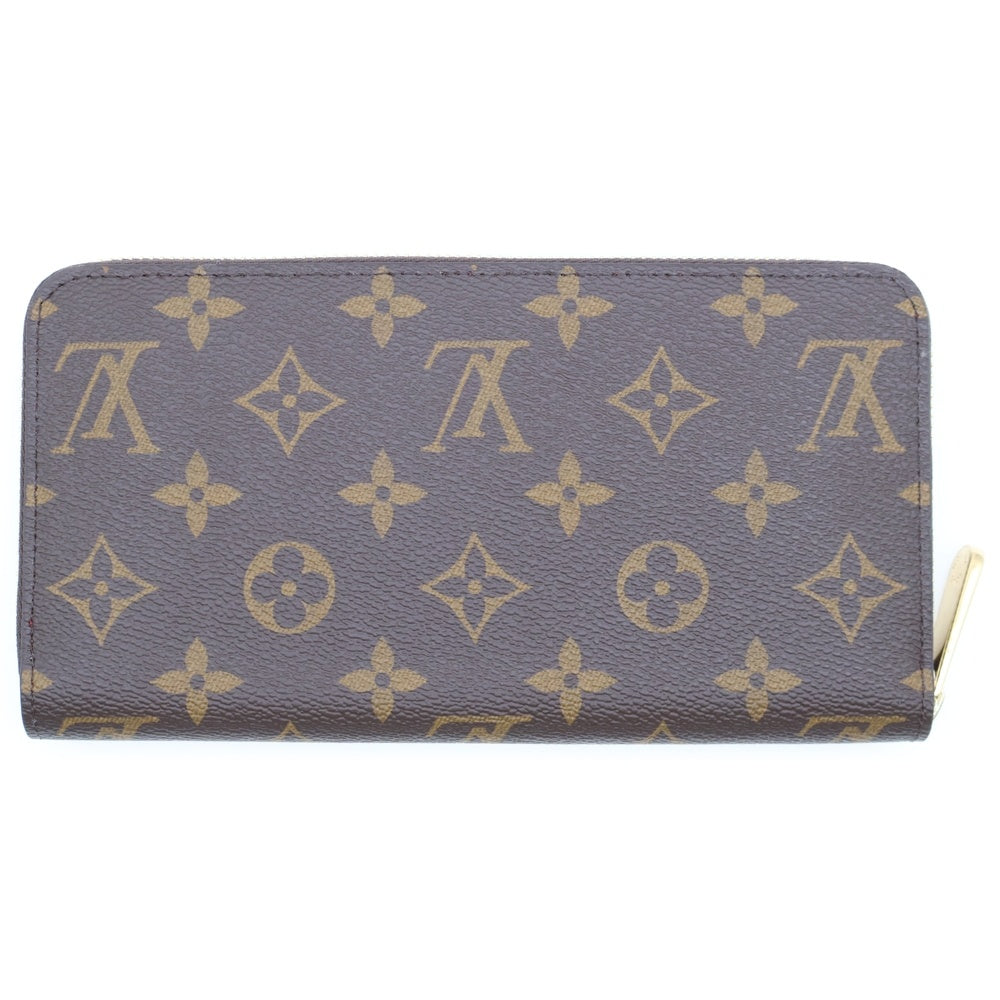 LOUIS VUITTON(ルイヴィトン) モノグラム ジッピーウォレット フューシャ ラウンドファスナー ロングウォレット 長財布 ブラウン M41895 RFID