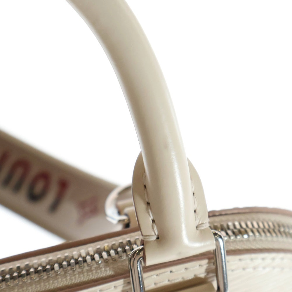 LOUIS VUITTON(ルイヴィトン) アルマBB エピ レザー 2WAY ハンド ショルダーバッグ シルバー金具 ベージュ レディース M58706