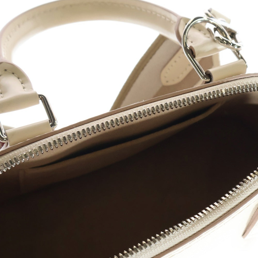 LOUIS VUITTON(ルイヴィトン) アルマBB エピ レザー 2WAY ハンド ショルダーバッグ シルバー金具 ベージュ レディース M58706