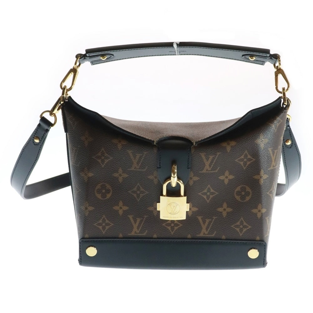 LOUIS VUITTON(ルイヴィトン) ベントーボックスPM PVC レザー 2WAY ハンド ショルダーバッグ ゴールド金具 ブラウン M43517