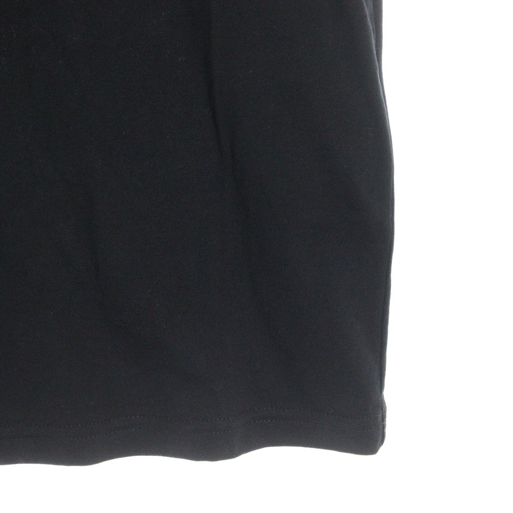 GUCCI(グッチ) 24AW クリスタル ラインストーンロゴ クルーネック 半袖Tシャツ カットソー ブラック レディース 787299