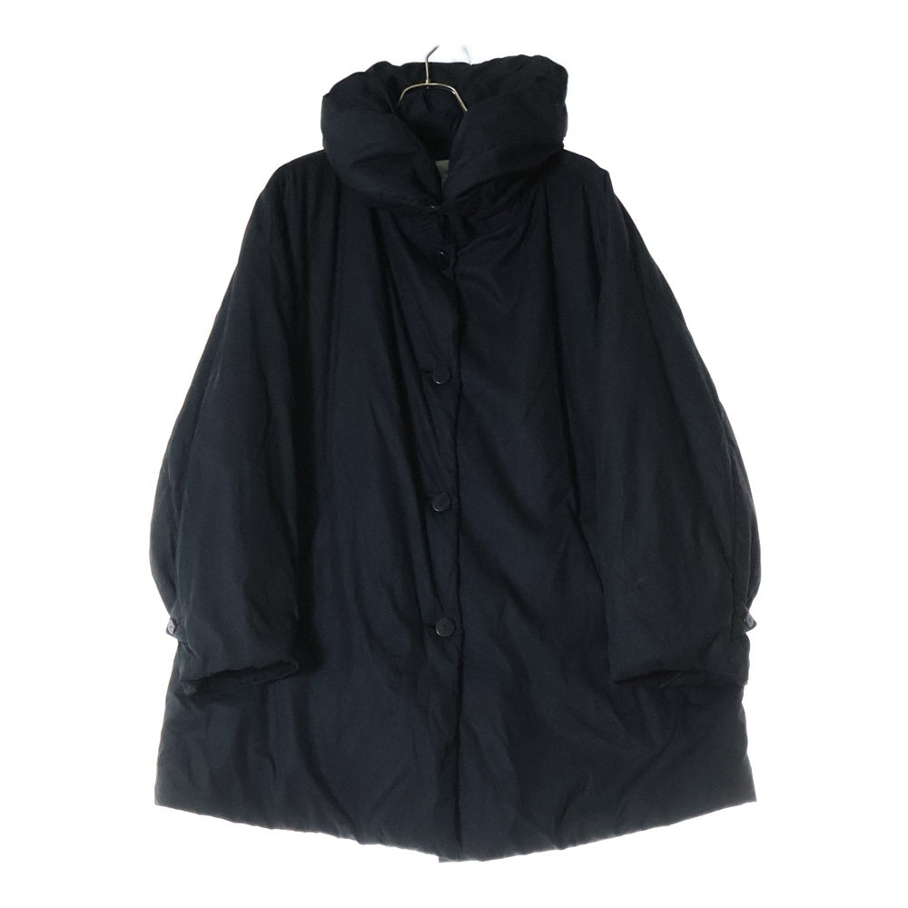 TSUMORI CHISATO(ツモリチサト) スタンドカラー ナイロン 中綿ジャケット ブラック レディース TC53-FA255