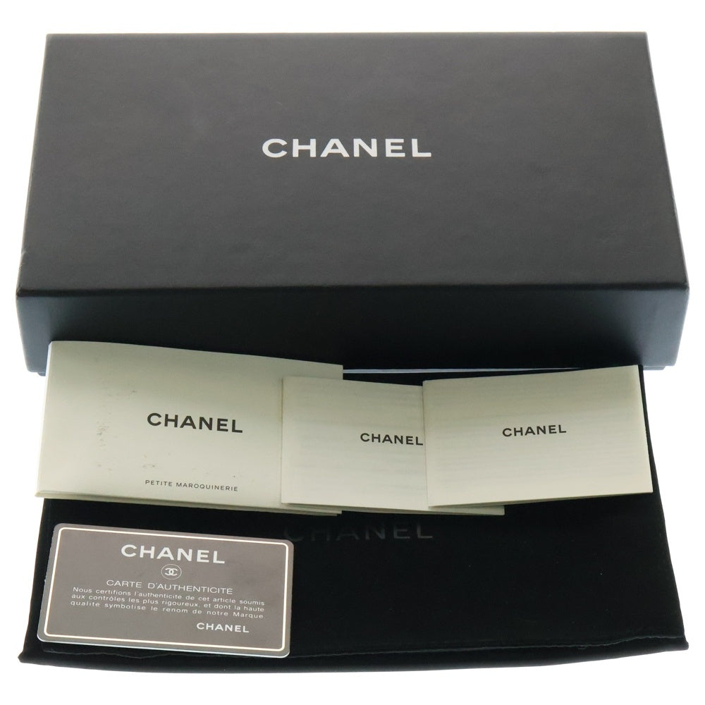 CHANEL(シャネル) ボーイシャネル チェーンウォレット ブラック キャビアスキン ショルダーバッグ A84069