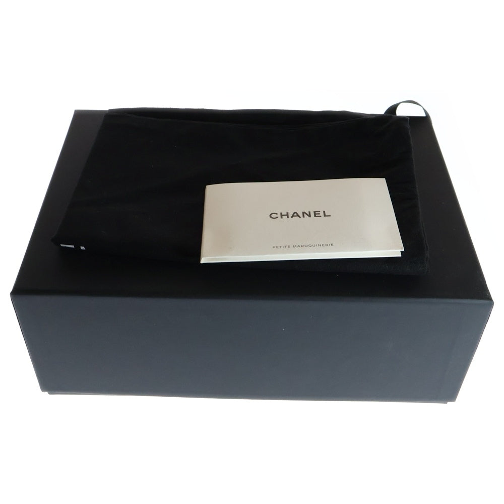 CHANEL(シャネル) バニティ チェーンショルダーバッグ ブラック ラムスキン ゴールド金具