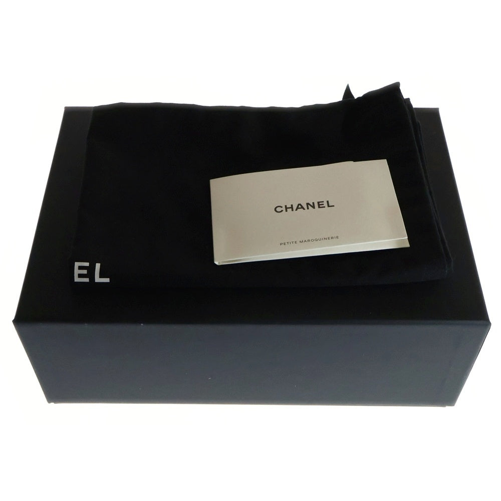 CHANEL(シャネル) バニティ チェーンショルダーバッグ 白 ラムスキン