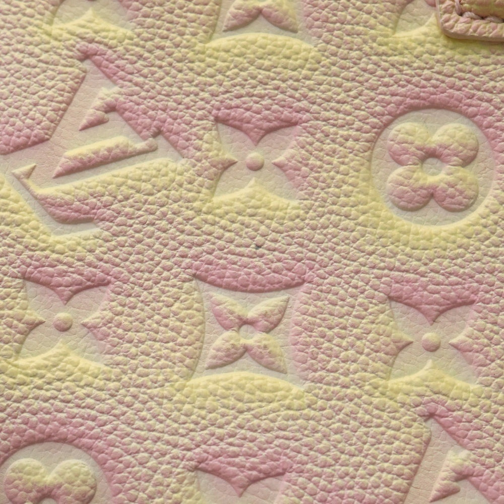 LOUIS VUITTON(ルイヴィトン) アンプラント・オンザゴーPM 2WAYバッグ ショルダーバッグ ハンドバッグ ピンク×イエロー ゴールド金具 レザー M46168