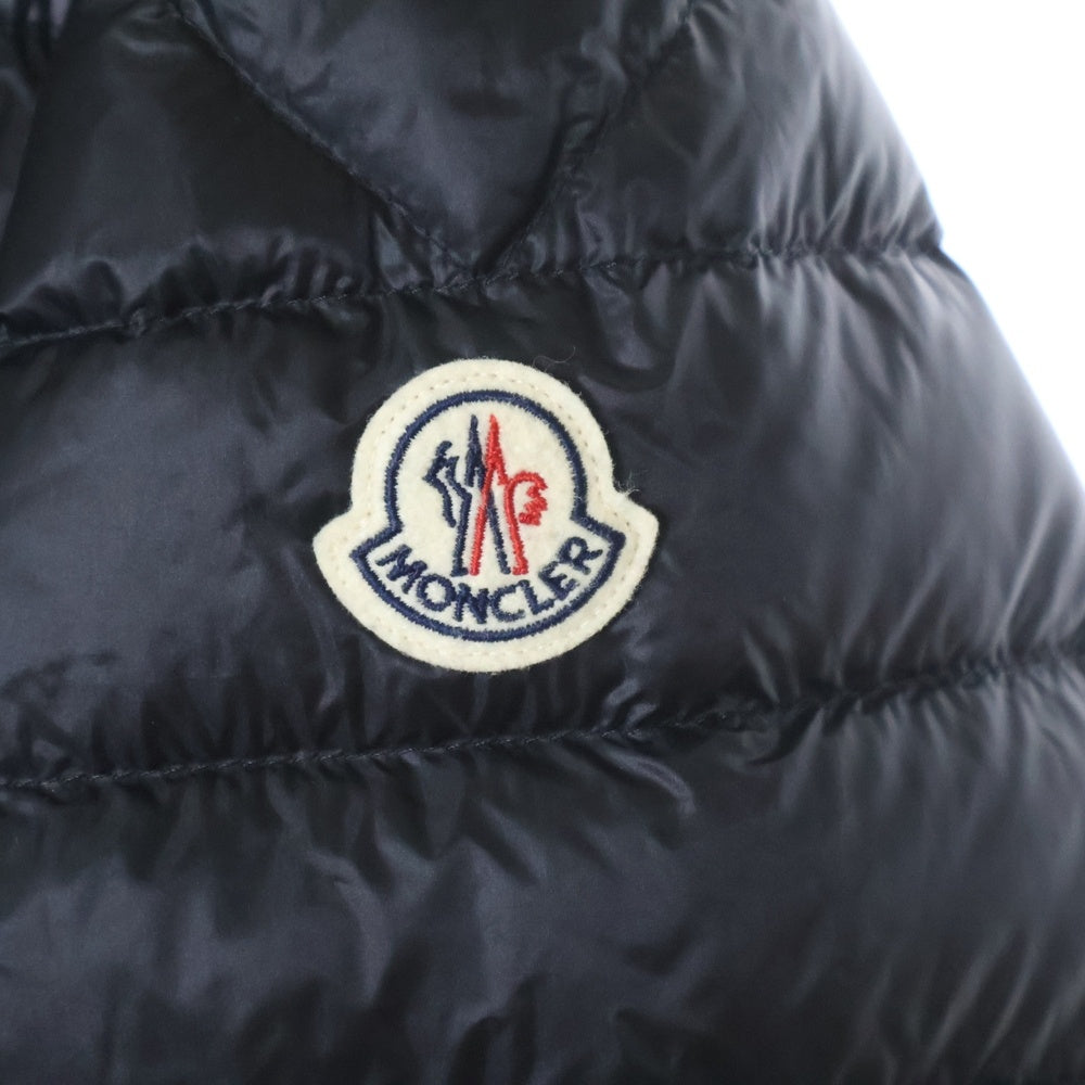 MONCLER(モンクレール) 22SS DANIEL GIUBBOTTO ダニエル ワッペンロゴ ジップアップ ダウンジャケット ブラック H10911A10900 53279
