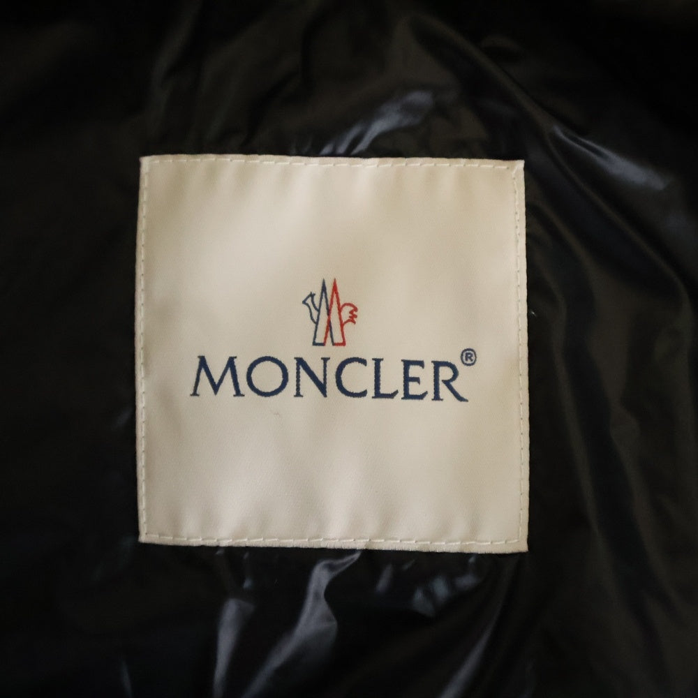 MONCLER(モンクレール) 22SS DANIEL GIUBBOTTO ダニエル ワッペンロゴ ジップアップ ダウンジャケット ブラック H10911A10900 53279