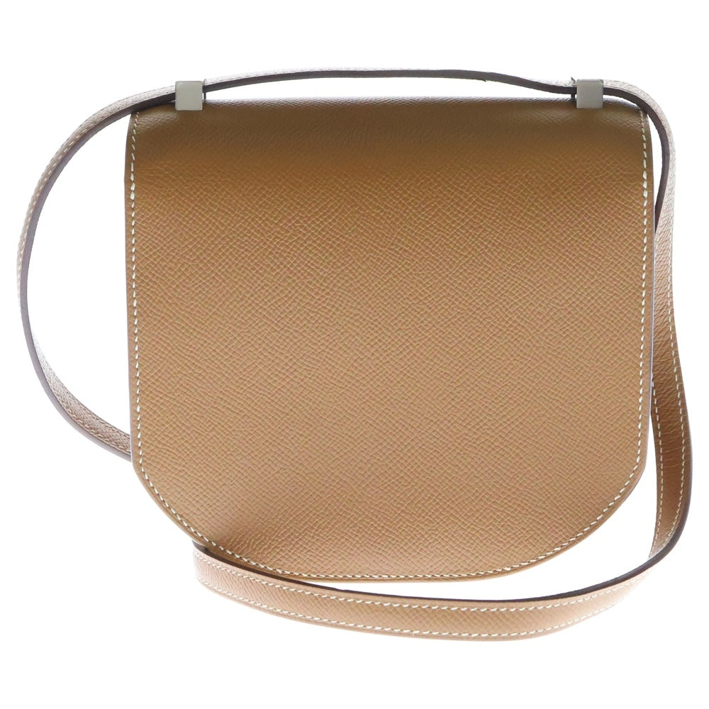 HERMES(エルメス) モザイク24 ゴールド エプソン ショルダーバッグ シルバー金具 U刻印