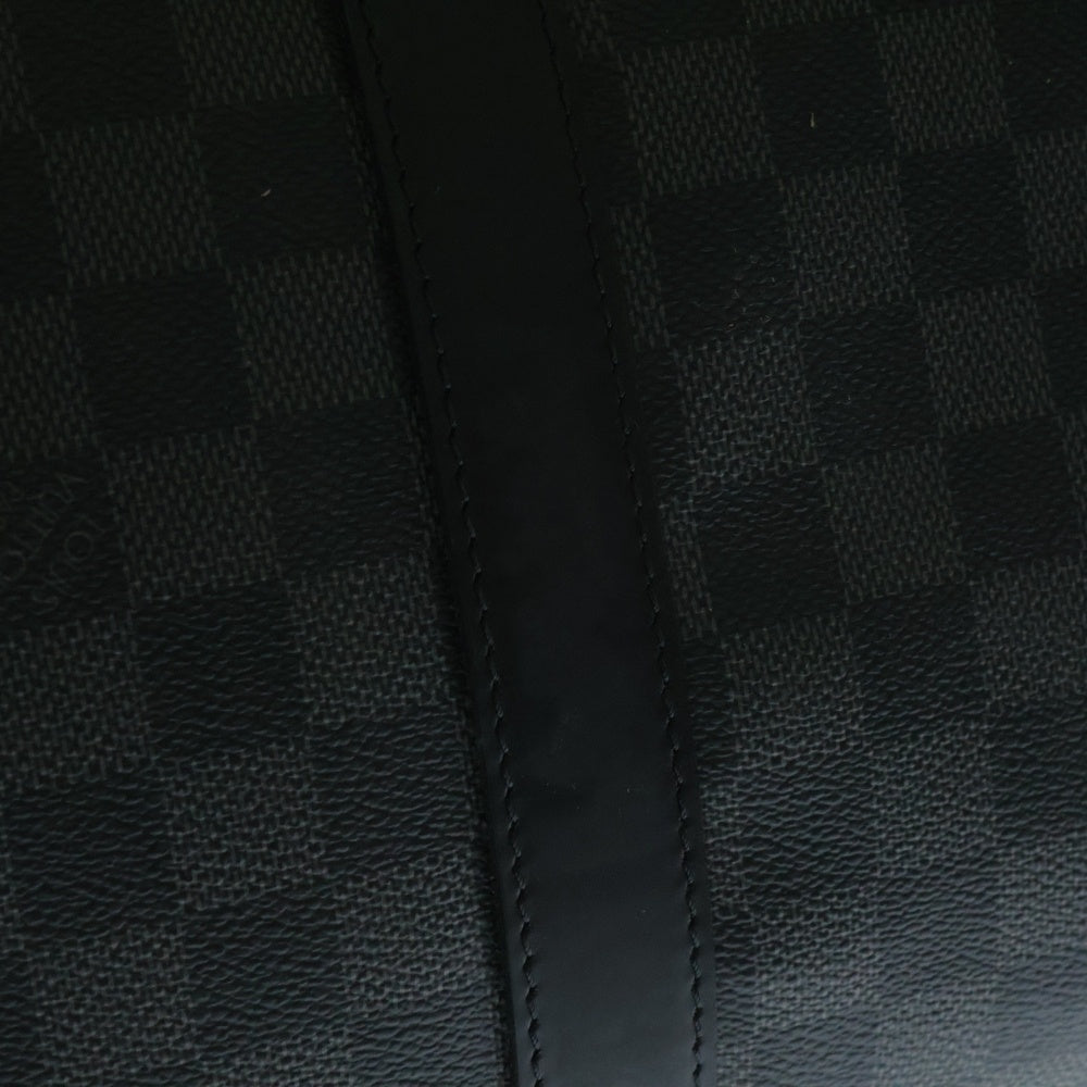 LOUIS VUITTON(ルイヴィトン) ダミエグラフィット キーポルバンドリエール45 2WAY レザーボストンバッグ ショルダーバッグ グレー N41418