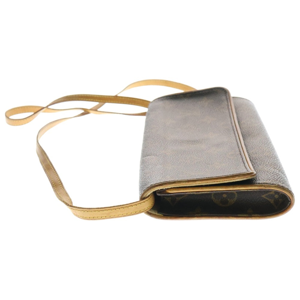 LOUIS VUITTON(ルイヴィトン) モノグラム ポシェットツインGM ショルダーバッグ ブラウン M51852