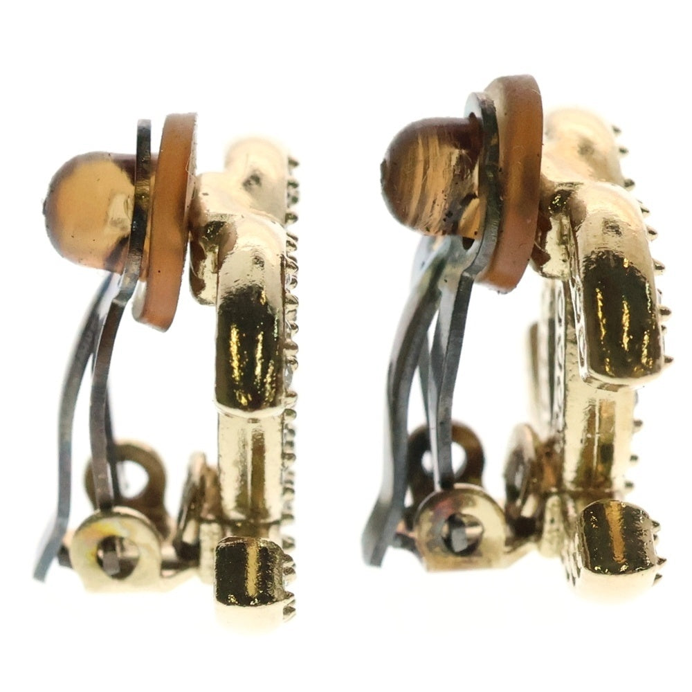 CHANEL(シャネル) 16P ココマーク ラインストーン イヤリング イヤーアクセサリー ゴールド GP