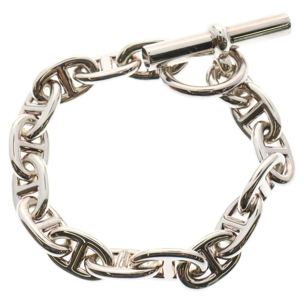 HERMES(エルメス) Chaine d'Ancre MM シェーヌダンクル MM 15コマ チェーンブレスレット シルバー