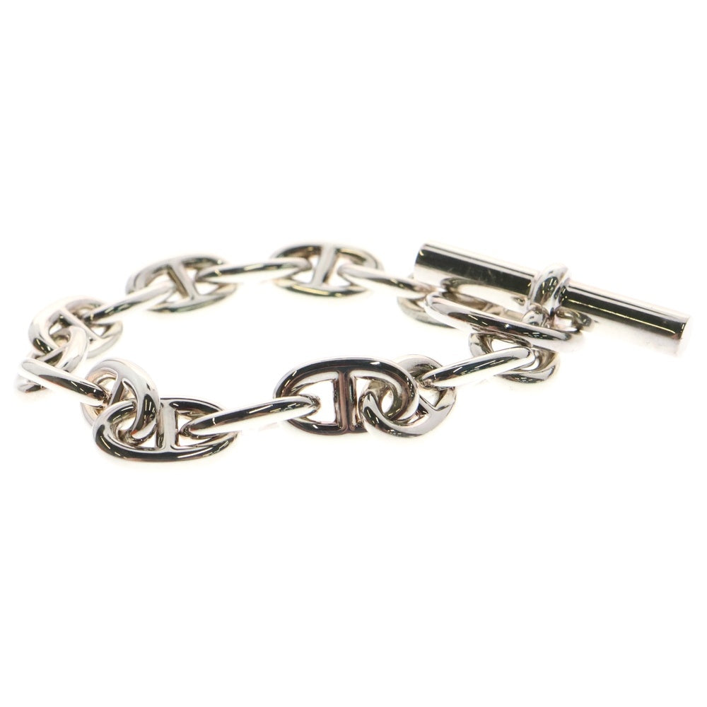 HERMES(エルメス) Chaine d'Ancre MM シェーヌダンクル MM 15コマ チェーンブレスレット シルバー