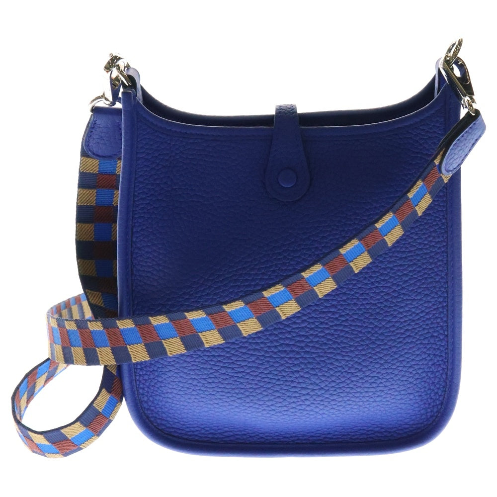 HERMES(エルメス) エヴリンTPM エブリン ブルー系 トリヨンクレマンス シルバー金具 Z刻印 ショルダーバッグ