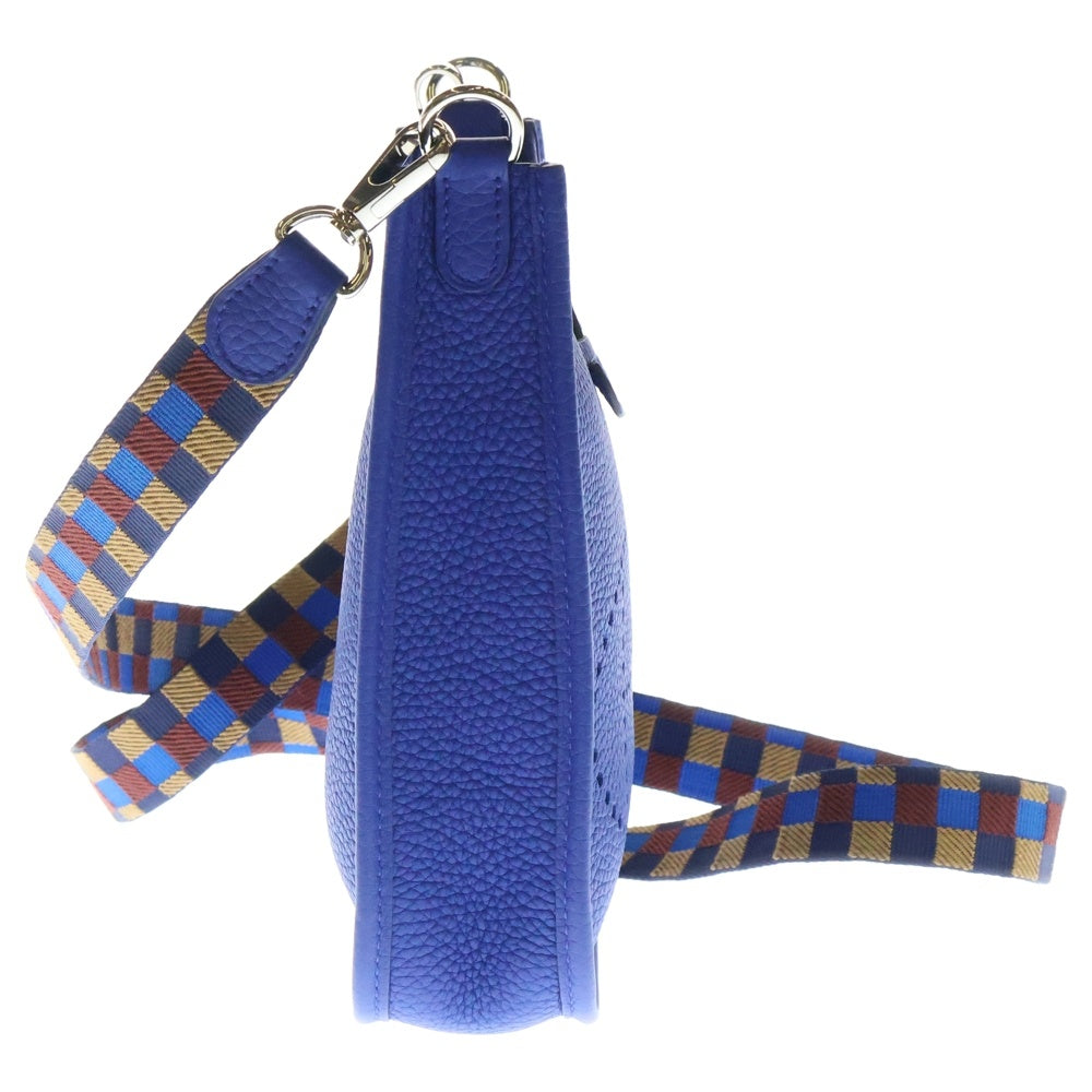 HERMES(エルメス) エヴリンTPM エブリン ブルー系 トリヨンクレマンス シルバー金具 Z刻印 ショルダーバッグ
